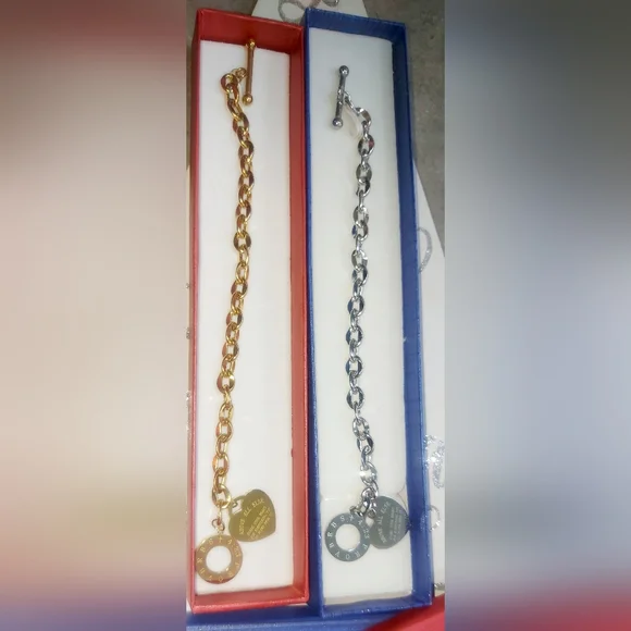 Gold and Silver  Bracelets - Picture 3 of 10